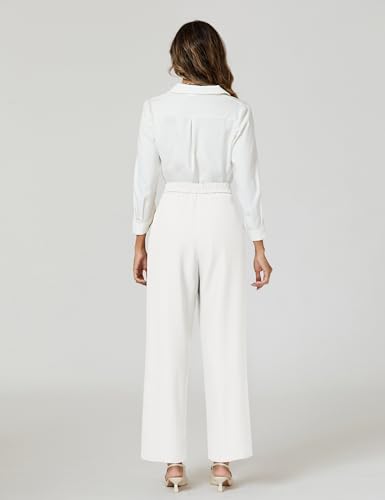 Blooming Jelly Women Wide Leg Dress Pants High Waisted Work Pant with Pocket Business Casual Outfits 20253