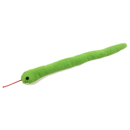 APGLSXY Fun Swaying Snake Plush Toy for Small Dogs and Cats with Catnips and PP Cotton 36cm Pet Plaything