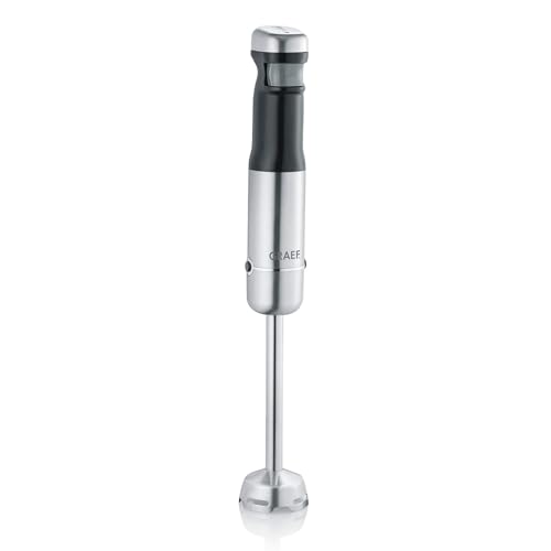 Batidora de mano sin cable GRAEF HB802 incl. juego de accesorios de 4 piezas y estuche, sin cable, regulación continua de la velocidad, batidora de mano, cepillo de limpieza, picadora