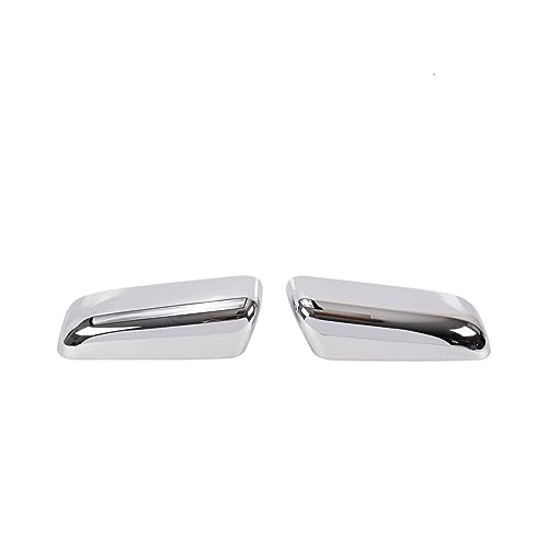 Wajir Mirror Cap Cover Upgrade Chrome Driver Passenger Pair for Ford for F150 2009-2014 Truck (Plastic) WJR1615