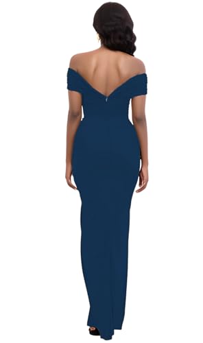 Image of LightlyKiss Women's Bodycon Wedding Guest Dress Formal Cocktail Party Evening Gown
