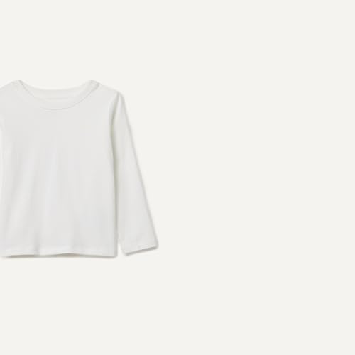 Image of Amazon Essentials Girls and Toddlers' Long-Sleeve Crewneck T-Shirts