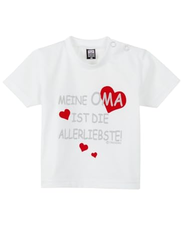 T-shirt mixte bébé Trigema haut de gamme en fibres naturelles protectrices