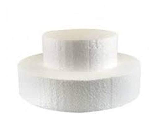 Cdc- Kit n°8 Set da 2 Basi di Polistirolo Tondo