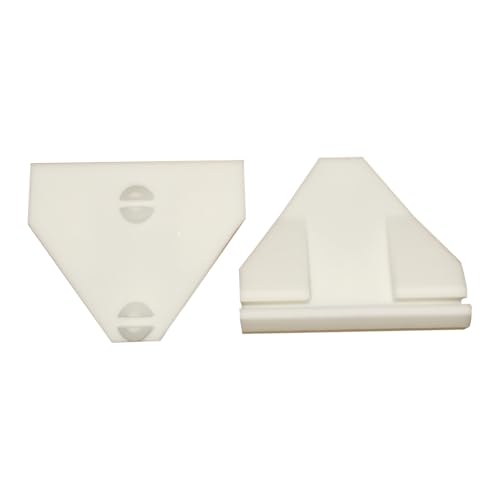 Pair Drawer Slide Rear Mounting Bracket Replacement Kit Compatible with Hettich Cabinet Drawer