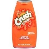 Crush Orange Liquid Water Enhancer, Two Bottles - 1.62 fl oz each