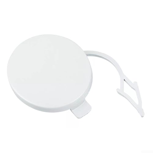 Tapa de gancho de remolque para parachoques delantero blanco compatible con GOLF 7 VII 2014-2017, repuesto para 5G0807241 5GG807241, material ABS, fácil de instalar
