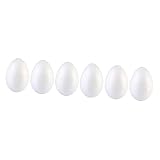 Artibetter 6 Pcs Maison Jouets Peints À La Main Décorations Peinture Graffiti Faveurs Faux Enfants Coquille D'Oeuf Formes Bambin Bricolage Et Ornement Arts Faveur Fête en Plastique Fleur