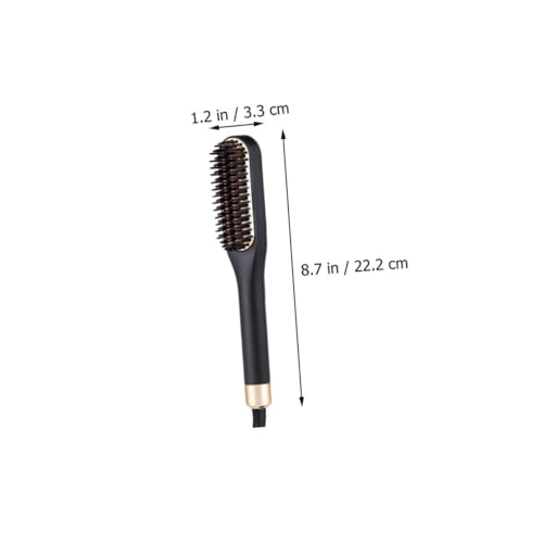 Cepillo eléctrico alisador de cabello y barba miniatura 2