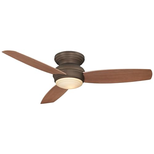 Minka-Aire 52" FLUSH MOUNT CEILING FAN, Oil-Rubbed Bronze (LED Light) thumbnail 2