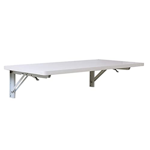 Table murale pliable pour petits espaces et bureau gain de place compact