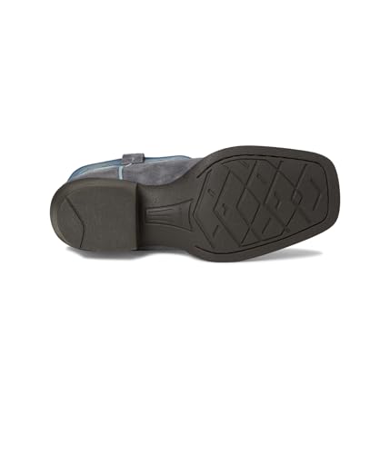 Ariat Youth Decatur Western Boot, Mineral Suede/Downpour, 3.53