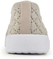 WHITE MOUNTAIN Shoes Utopia Slip-on Sneaker, Taupe/Fabric, 8.5 M | Image 4