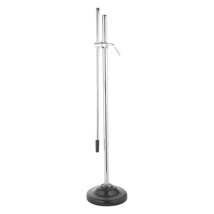 kh Mic Stand RB Floor Steel Clamp Microphone Stand with Round Base and Fixed Length Boom Microphone stand used for school college, live event,music concert and singing show, events
