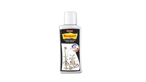 Image of Pitambari Rooperi Silver Shine, Instant Cleaner 50ml | Effective on Pooja Diyas, Silver Vessels & Antique Pieces