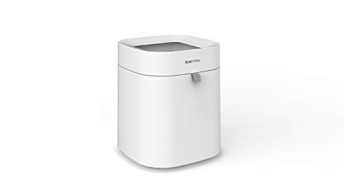 TOWNEW T Air Lite Self-Sealing 4.4 Gallon Waste Bin | No Lid Waterproof Motion Sense...