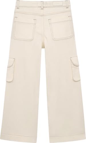 Image of DL1961 Girls' Lily High Rise Wide Leg