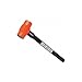 Sledge Hammer, 10 lb., 36 In, Rubber/Steel