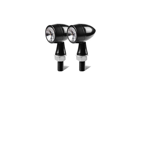 Clignotants LED pour moto 12V 8mm mini indicateur direction custom et café racer