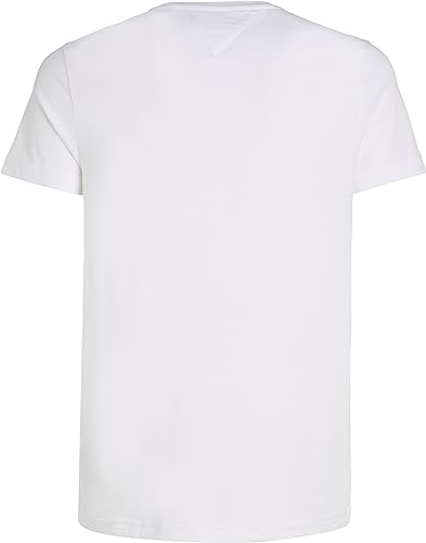 Camiseta Tommy Hilfiger hombre core stretch slim fit de algodón elástico de manga corta 6