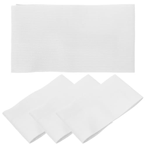 INOOMP 4Pcs Soccer Captain Armband Nylon Football Bands for Adult Youth Adjustable Soccer Rugby Basketball Player Bands