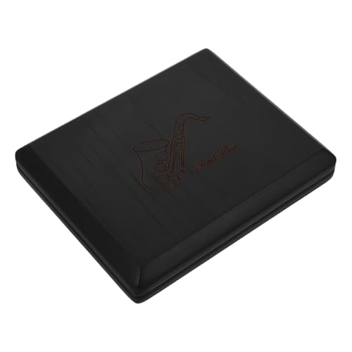 Étui pour anches de clarinette et saxophone alto étanche boîte de rangement portable en bois