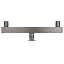 180° Low - Profile Bullhorn with Two 2 - 3/8