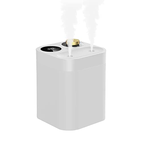 Battery Small Humidifier Orfonbi, Cordless Cool Mist Air Humidifiers With Power Display, 5 Spray Modes #TOP2