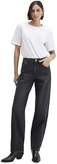 Mavi Damen Leila W/Cut Jeans, Dark Smoke 90's, 34/30