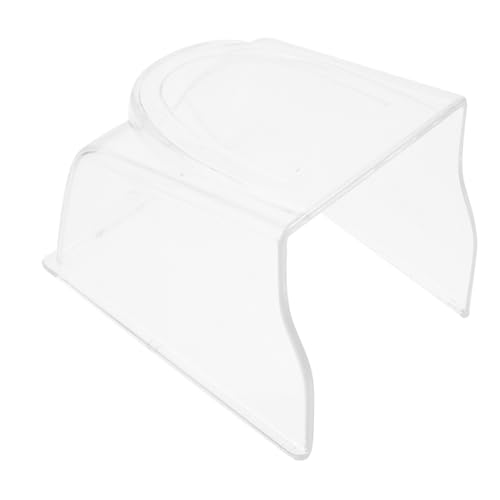 HOMSFOU Cubierta transparente para la lluvia, protector duradero para exteriores, para uso en exteriores y protección contra la lluvia y la suciedad