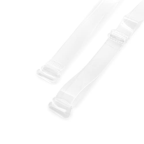 Dritz Detachable and Adjustable Fashion Straps, 1 Pair, Clear3