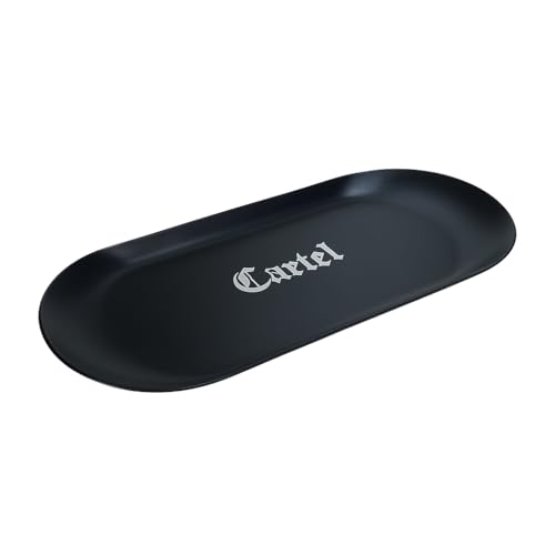 Image of Stash-Pro Stainless Steel Premium Multipurpose Crushing & Mixing Tray, Handy & Sleek (Black)