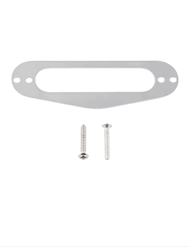 Rubatone Guitar Pickup Mounting Ring Metal With Screws Compatible With Fender Tele Telecaster Single Coil Pickups. #TOP4