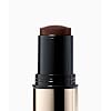 MAKE Beauty Heat Stroke Cream Blush Stick for Cheeks with Natural Hydrating Dewy Finish. Creamy Gel Blush Balm - Shade Baked, Deep Chocolate Brown Cheek Tint