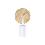 TABKER Luz Nocturna Lámpara de pared de hierro forjado simple, lámpara de pared de noche de dormitorio, lámpara de pared de sala de estar creativa, lámpara de pasillo de corredor de iluminación (Colo
