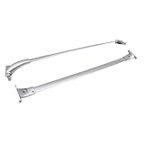 Construido a partir de aleación de aluminio + ABS, este portaequipajes reduce significativamente la resistencia al viento y el ruido mientras se conduce.