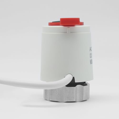 Stellantrieb Fussbodenheizung 230v M30x1,5 NC (stromlos geschlossen), Stellmotor VA80 für Fußbodenheizung, Fußbodenheizung Ventil für nahezu jeden Heizkreisverteiler (2)