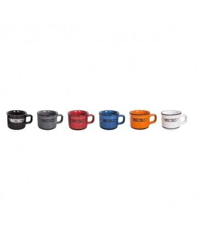 Antic Line Set 6 tasses expresso 6 couleurs Bistrot