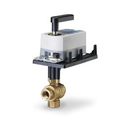 Siemens 173A-10351 0.5" 3W 0.63CV BALL Valve+GDE131.1Q+ADPTR