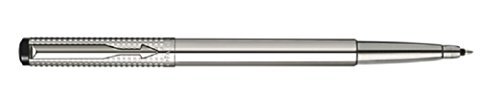 Parker Vector Shiny SS Chiseled Rollerball Pen - S0908750 by Parker