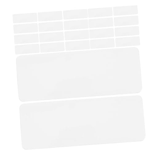 HOMOBABE 60個磁性ネームタグ 磁気ラベル ドライイレース書き換え可能 再利用可能 マグネット式ホワイトボード用 教室 ロッカー 棚 スクールバ