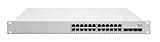 Cisco Meraki MS250-24P Cloud Managed 24x GigE 370W PoE Switch Bundle with 3 Year MS250-24P Enterprise Security and Support Plus an Extra 1 Year (MS250-24P-HW+LIC-MS250-24P-3YR)