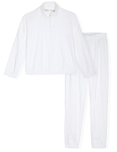 Sleep On It Girls Pajama Set | 2 Piece Plush Sleep Shirt and Pant Sets Sherpa Fleece Pajamas for Girls