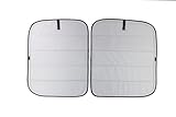 VanEssential Ford Transit Insulated Blackout Window Covers for Van Year 2015 to Current Rear Door...