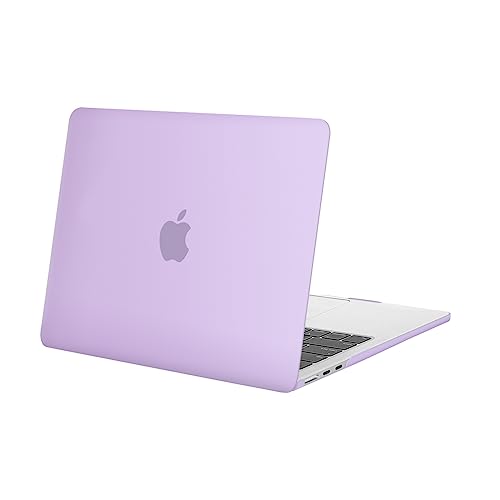 MOSISO Compatible with MacBook Air 13 inch Case 2026 2025 2024 2023 2022 Release M4 A3240 M3 A3113 M2 A2681, Plastic Hard Shell Cover Compatible with MacBook Air 13.6 inch Case, Purple
