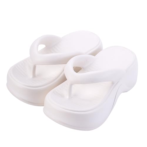Harssidanzar Womens Platform Flip Flops EVA – Trendy Thong Sandals for Casual & Beach HL233