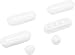 Produktbild Cornat Puffersatz - Passend für Cornat WC-Sitz Neda & Family Neo - Weiß - Kunststoff / Stoßdämpfer / Puffer-Set / Ersatz-Teile / Zubehör / TEC365042