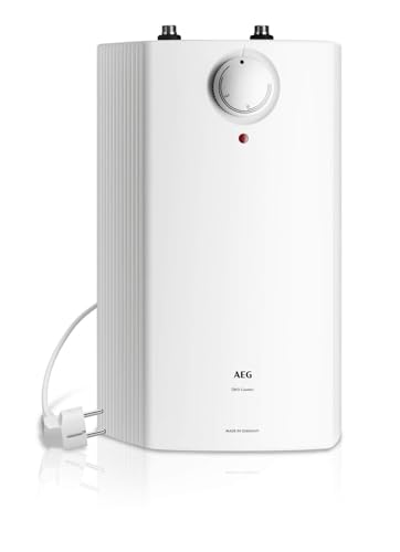 AEG druckloser Kleinspeicher Huz 5 Comfort mit ThermoStop-Technologie mit Stecker, 5l, untertisch, stufenlose Temperaturwahl von ca. 35-85 °C, 2kW, 222164*