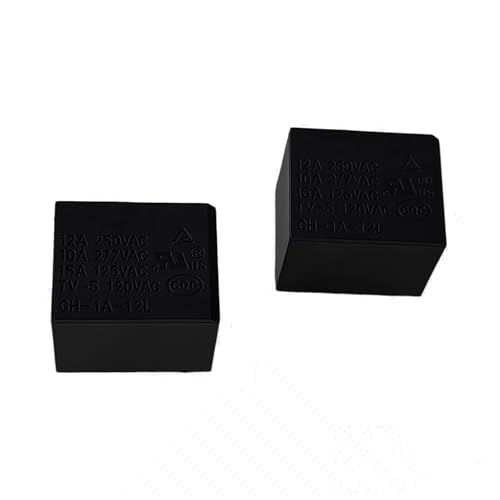 Relais d'alimentation GH-1A-12L 12V DC composant électronique 4 broches 12A 250VAC