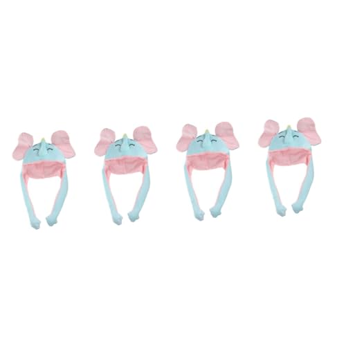 Chapeau d'éléphant avec oreille mobile idéal pour soirée déguisée et anniversaire
